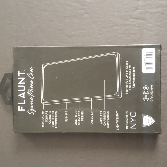 flaunt Cell Phones & Accessories Flaunt Clear Square Iphone 3 Pro